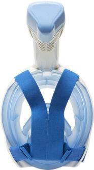 2.0 white/blue s/m snorkelmasker