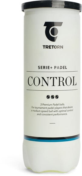 Serie Plus Control 3-tube padelballen