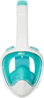 3.0 white/turquoise s/m snorkelmasker