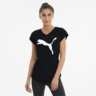 tieners Kosten Maan oppervlakte Puma Train Favorite Heather t-shirt Dames Zwart | Bestel online »  Intersport.nl