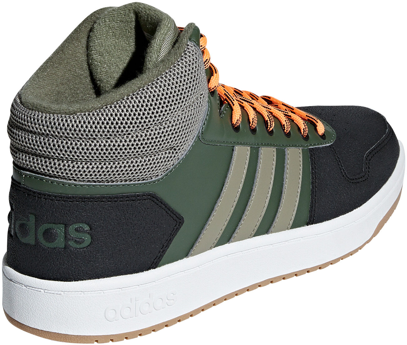 adidas Hoops 2.0 Mid sneakers Heren Groen | Bestel online ...