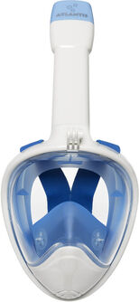 2.0 white/blue l/xl snorkelmasker