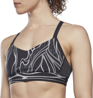 Lux Strappy Nature Grown Print sport bh