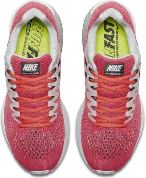 Nike Air Zoom Structure 20 hardloopschoenen Dames Rood | Bestel online »