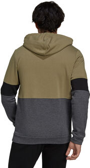 Essentials Fleece Colorblock sweater