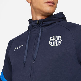 FC Barcelona Dri-FIT Fleece 1/2-Zip hoodie 21/22