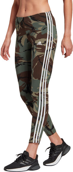 bezorgdheid Min dauw adidas Essentials Camouflage 3-Stripes 7/8 Legging Dames Groen | Bestel  online » Intersport.nl