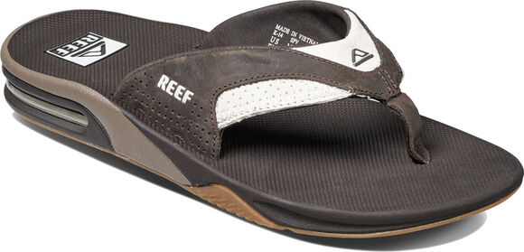 Reef Leather Fanning slippers Heren Bestel online »