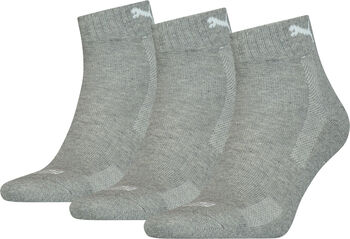 Cushioned 3-pack Quarter sokken
