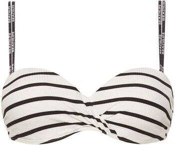Remy Fold Logo foam & wired bikinitop