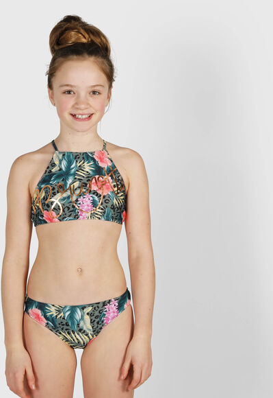 Camellia-Hawai kids bikini 