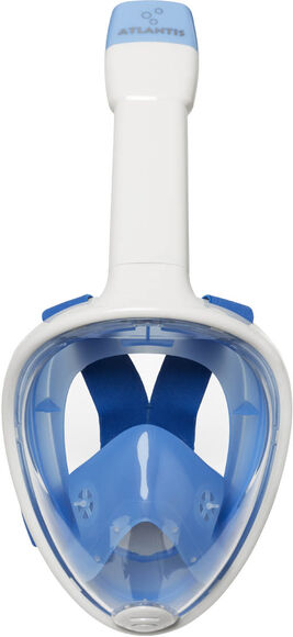 white/blue s/m snorkelmasker