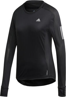 Gebakjes Punt atleet adidas Own The Run Longsleeve shirt Dames Zwart | Bestel online » Intersport .nl