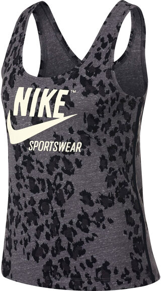 Sportwear Gym Vintage Leopard top