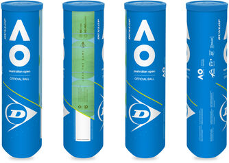 Australian Open 4 tube tennisballen