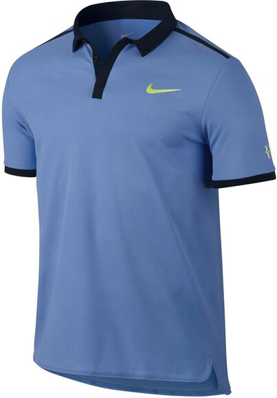 Nike Roger Federer Advantage Tennis polo Heren Blauw | online » Intersport.nl