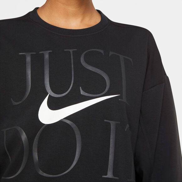 Nike Dri-FIT Get Fit sweater Dames Zwart | Bestel online »