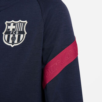 FC Barcelona Dri-FIT Fleece 1/2-Zip kids hoodie 21/22