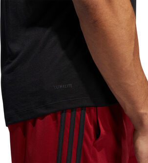adidas FreeLift Tech Climacool 3-Stripes shirt Zwart Bestel online »