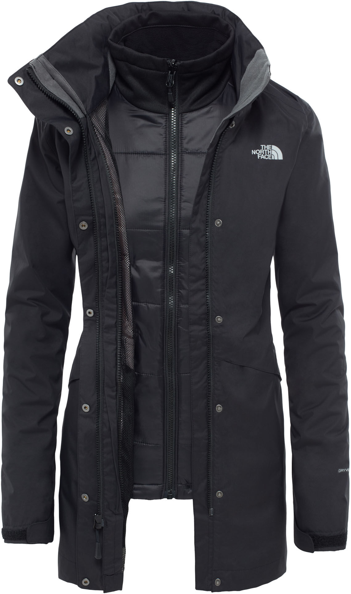 the north face arashi triclimate jas