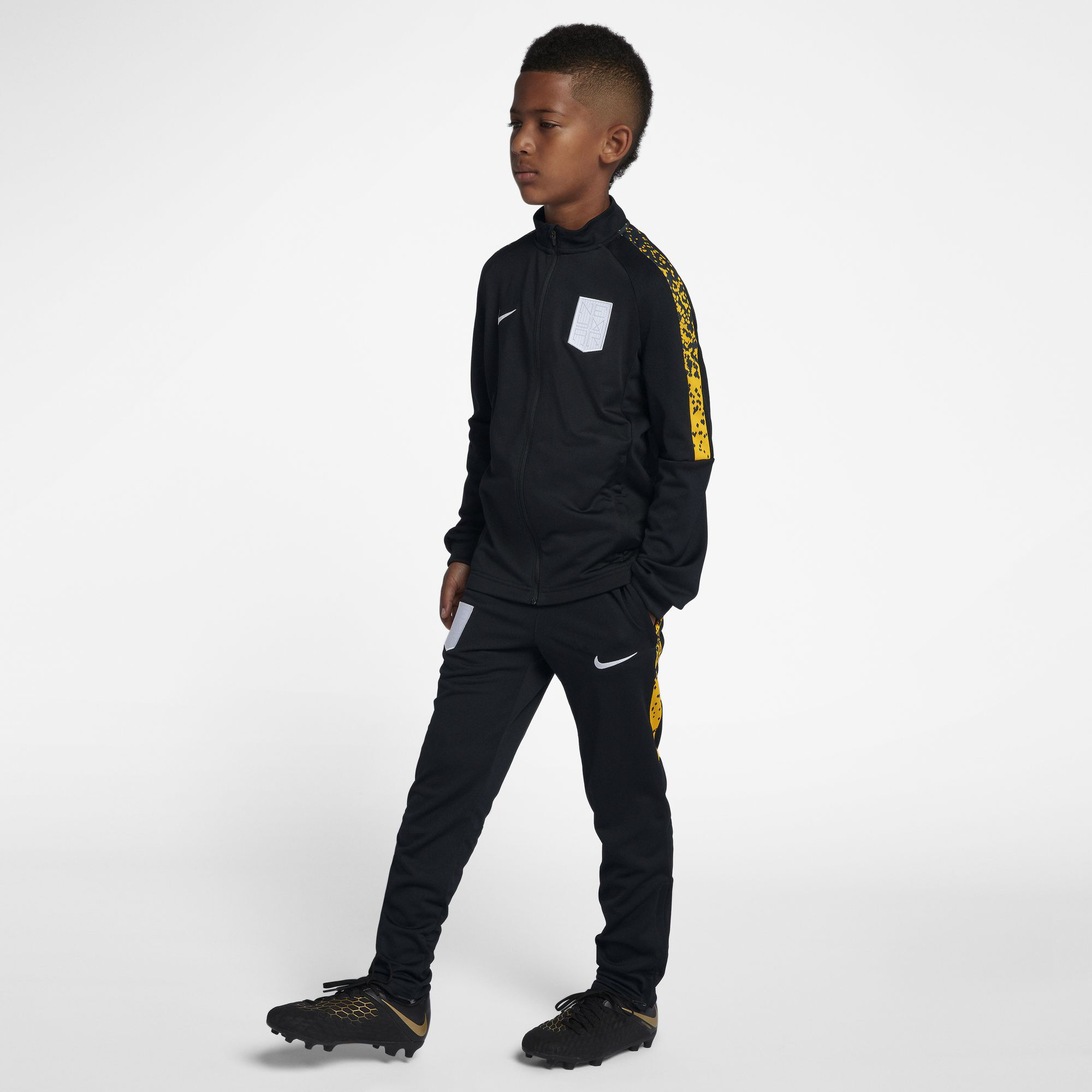 Nike Dry Neymar Academy trainingspak Kinderen Zwart | Bestel