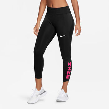 Nike Sportlegging met logoband in zwart online kopen