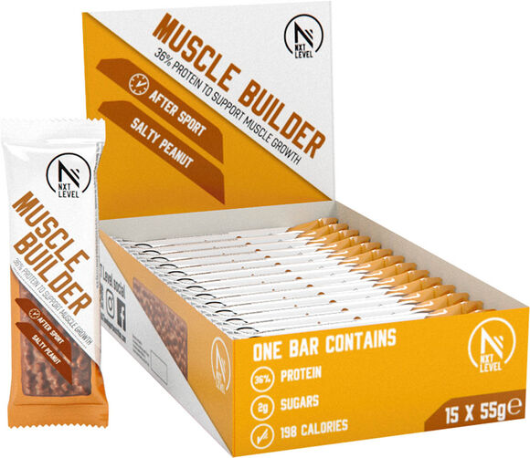Muscle Builder Salty Peanut reep 55 gram