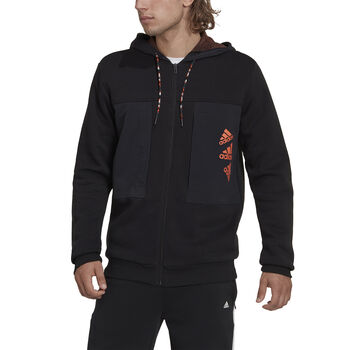 Essentials BrandLove Fleece Rits hoodie