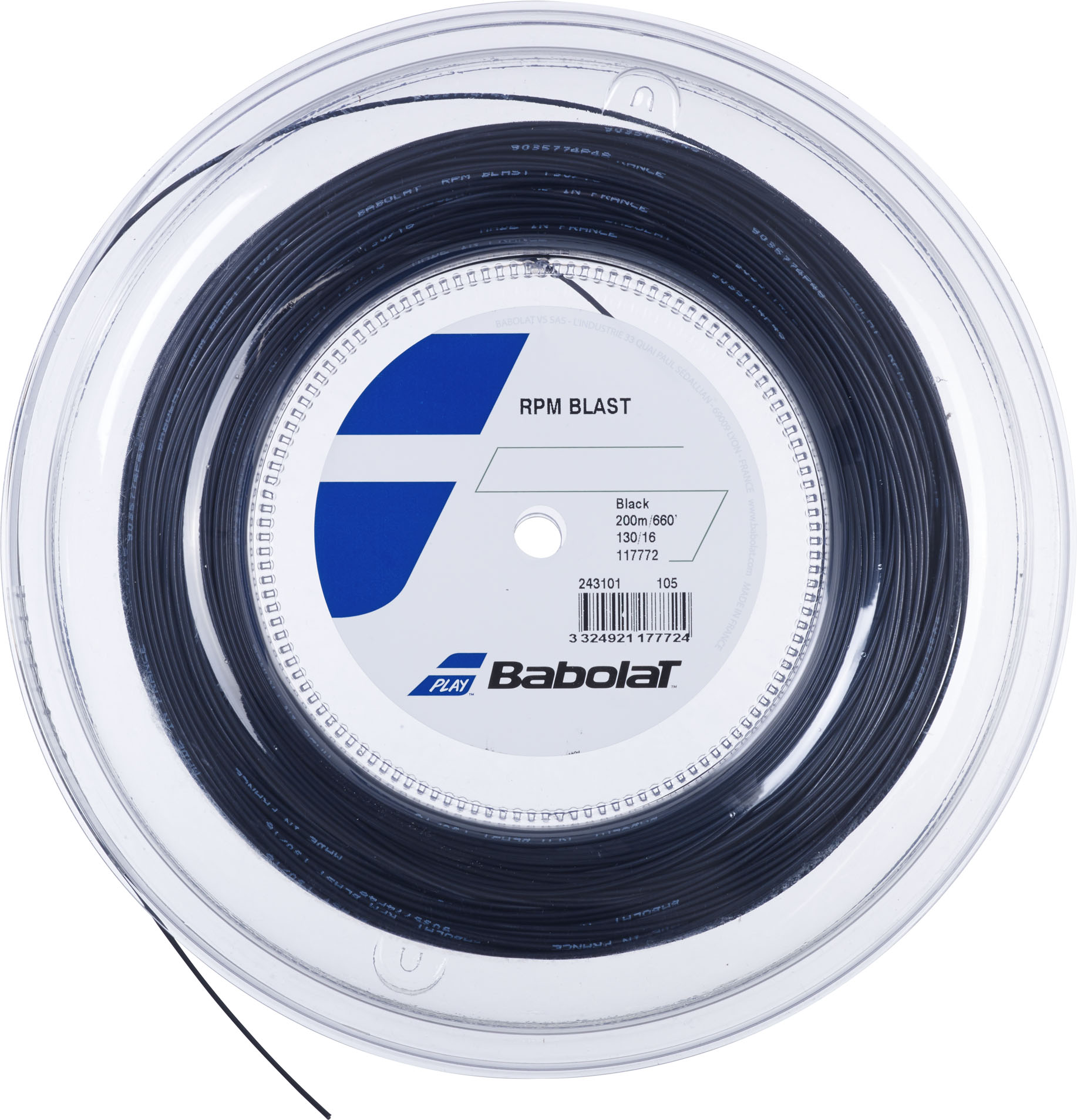 Babolat RPM Blast 1.25 - De meest bekende spinsnaar op de markt voor maximale balrotatie en extra marge in je slagen.